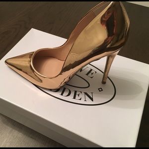 New Steve Madden Daisie Pump in Rose Gold sz 7.5